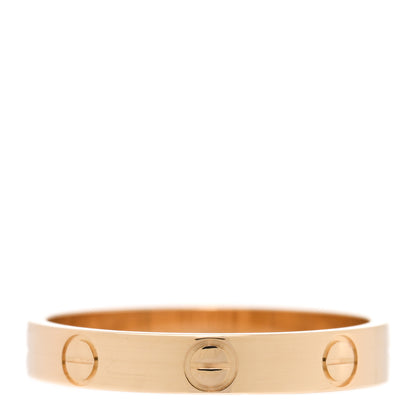 Cartier 18K Yellow Gold 3.5mm LOVE Wedding Band Ring 58 8.5 3 of 5