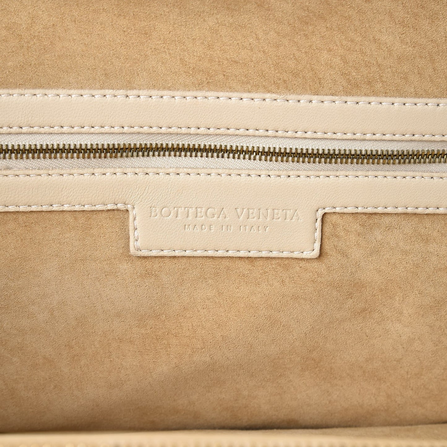 Nappa Intrecciato Frame Tote Colonial