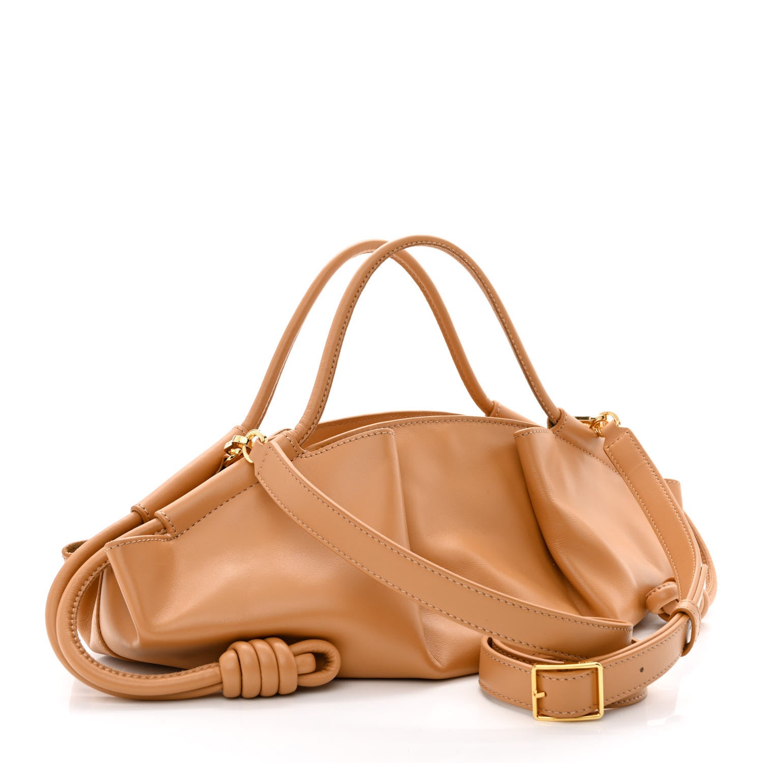 Loewe Shiny Nappa Calfskin Paseo Bag Warm Desert 3 of 10