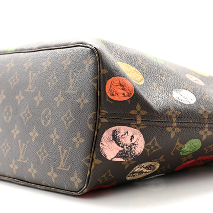 Louis Vuitton X Fornasetti Monogram Cameo Neverfull MM 10 of 10