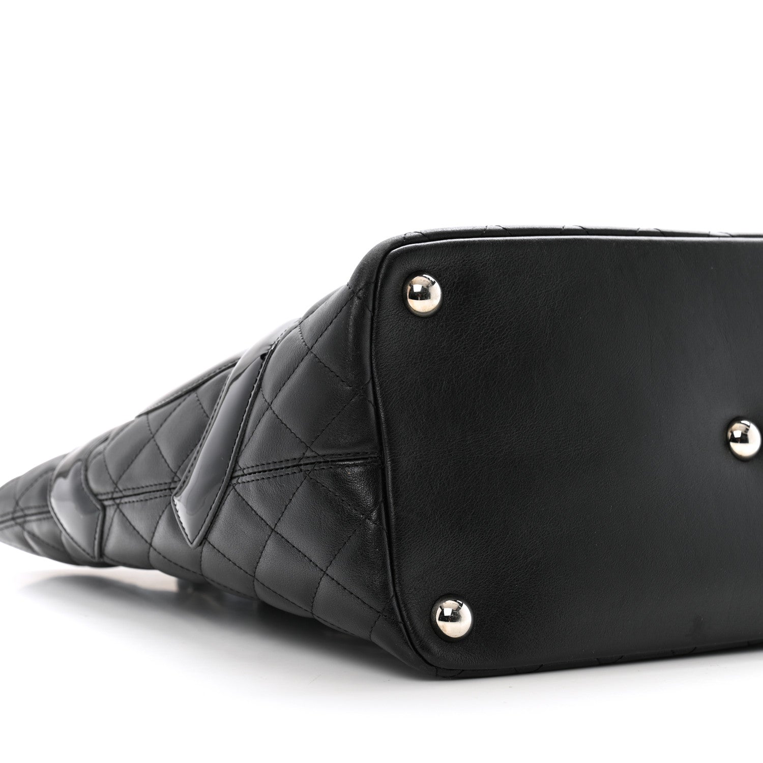 Chanel Calfskin Quilted Large Cambon Tote Black 9 of 19