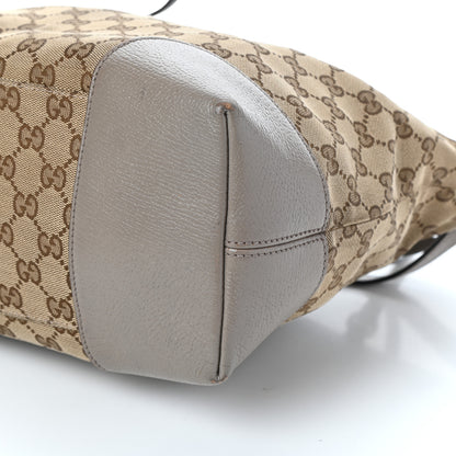Gucci Monogram Medium Bree Foldover Tote Beige 9 of 9