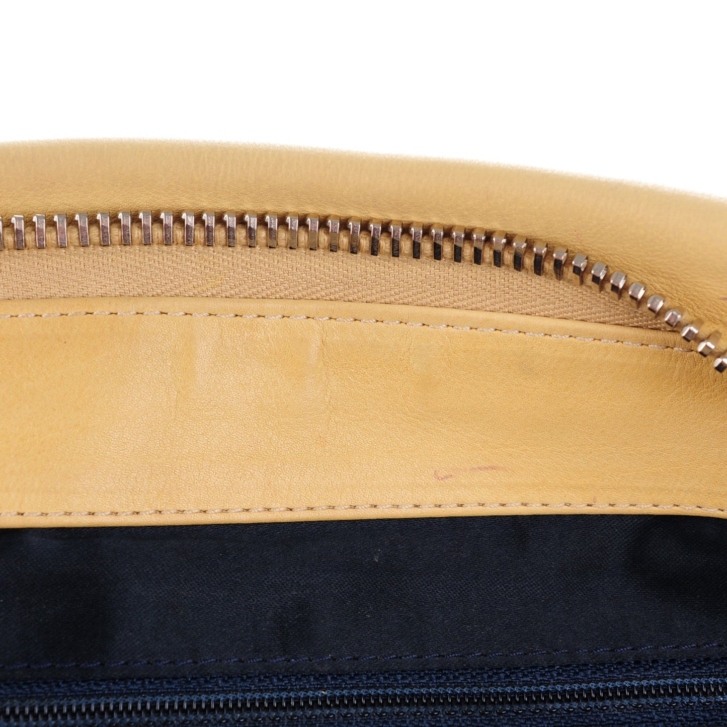 Lambskin Edgy Large Hobo Beige