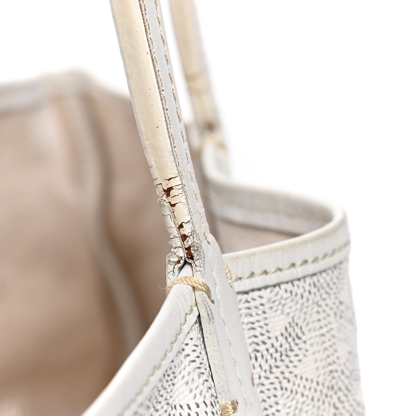 Goyardine Saint Louis PM White