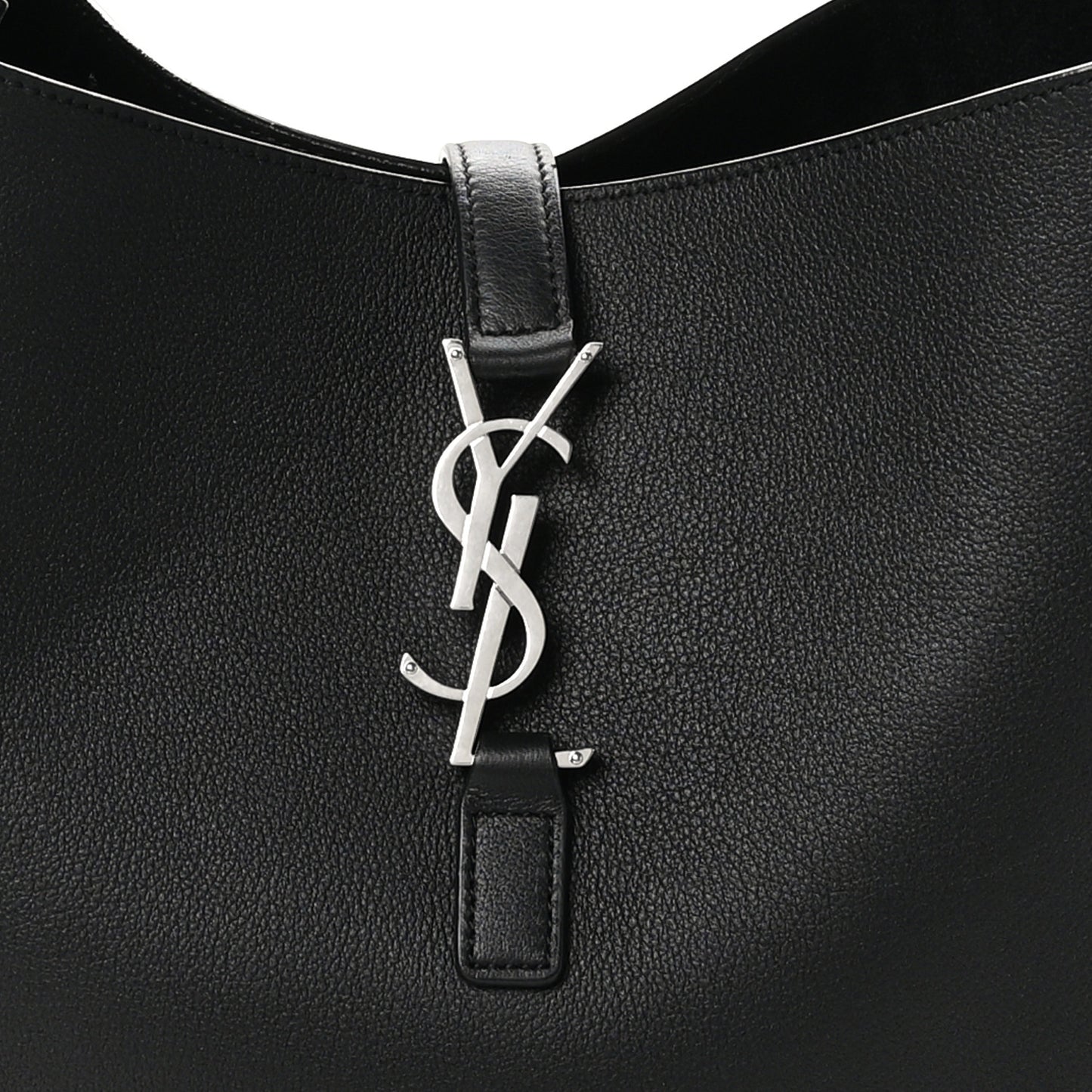Smooth Calfskin Large Le 5 A 7 Soft Hobo Black