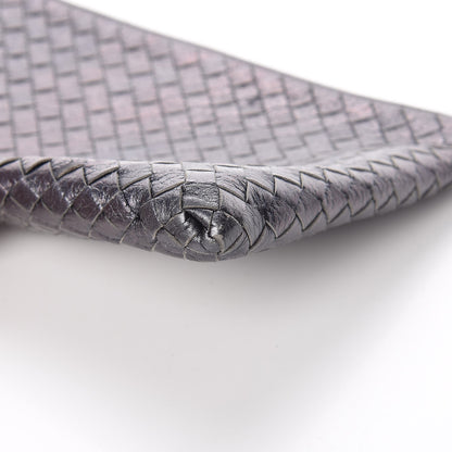 Bottega Veneta Vitello Intrecciato Pouch Argento Ossidato 11 of 11