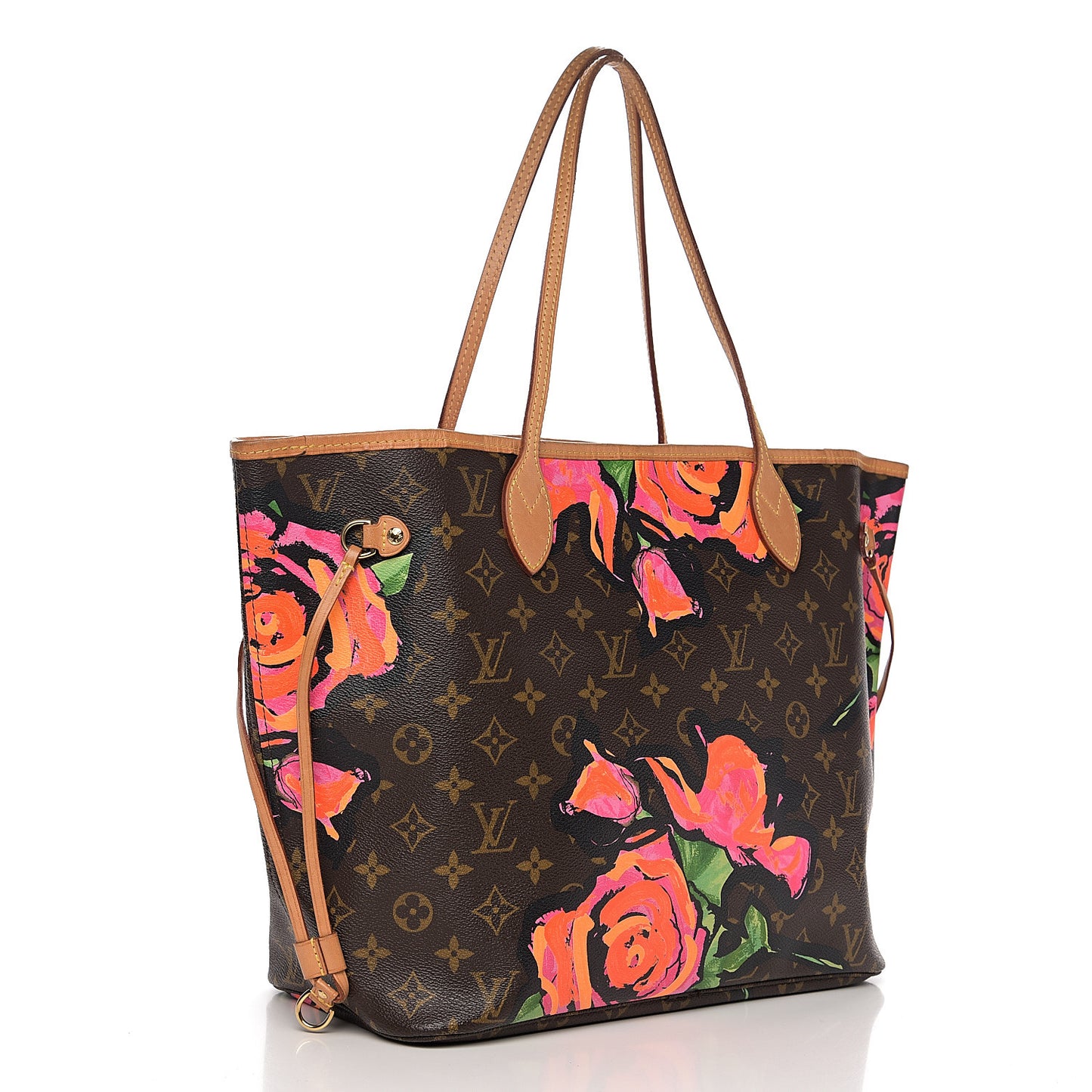 Monogram Roses Neverfull MM