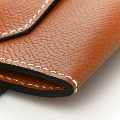 Hermes Epsom Kelly Pocket Belt Gold 13 of 13