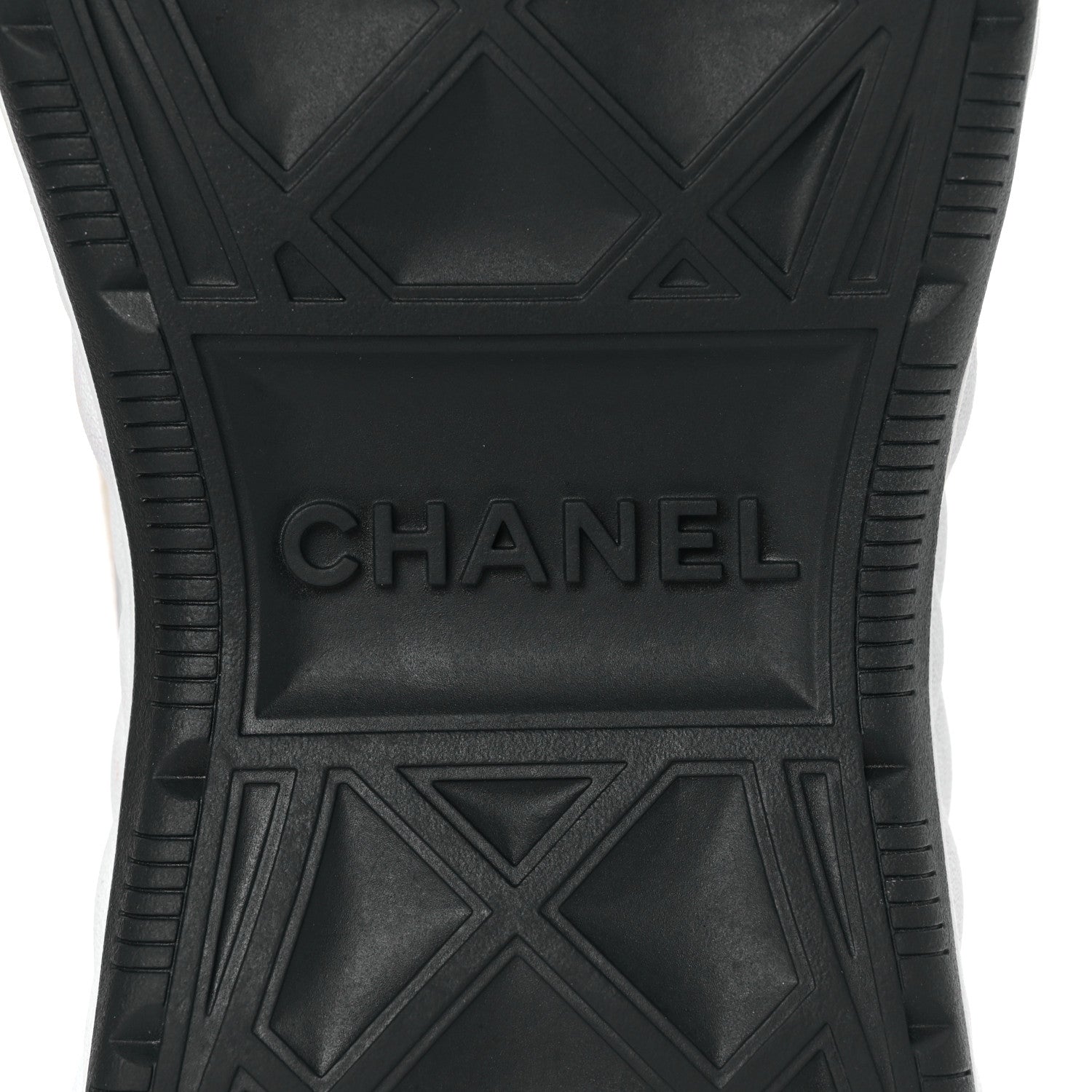Chanel Velvet Calfskin Mixed Fibers CC Sneakers 41 Beige 6 of 8