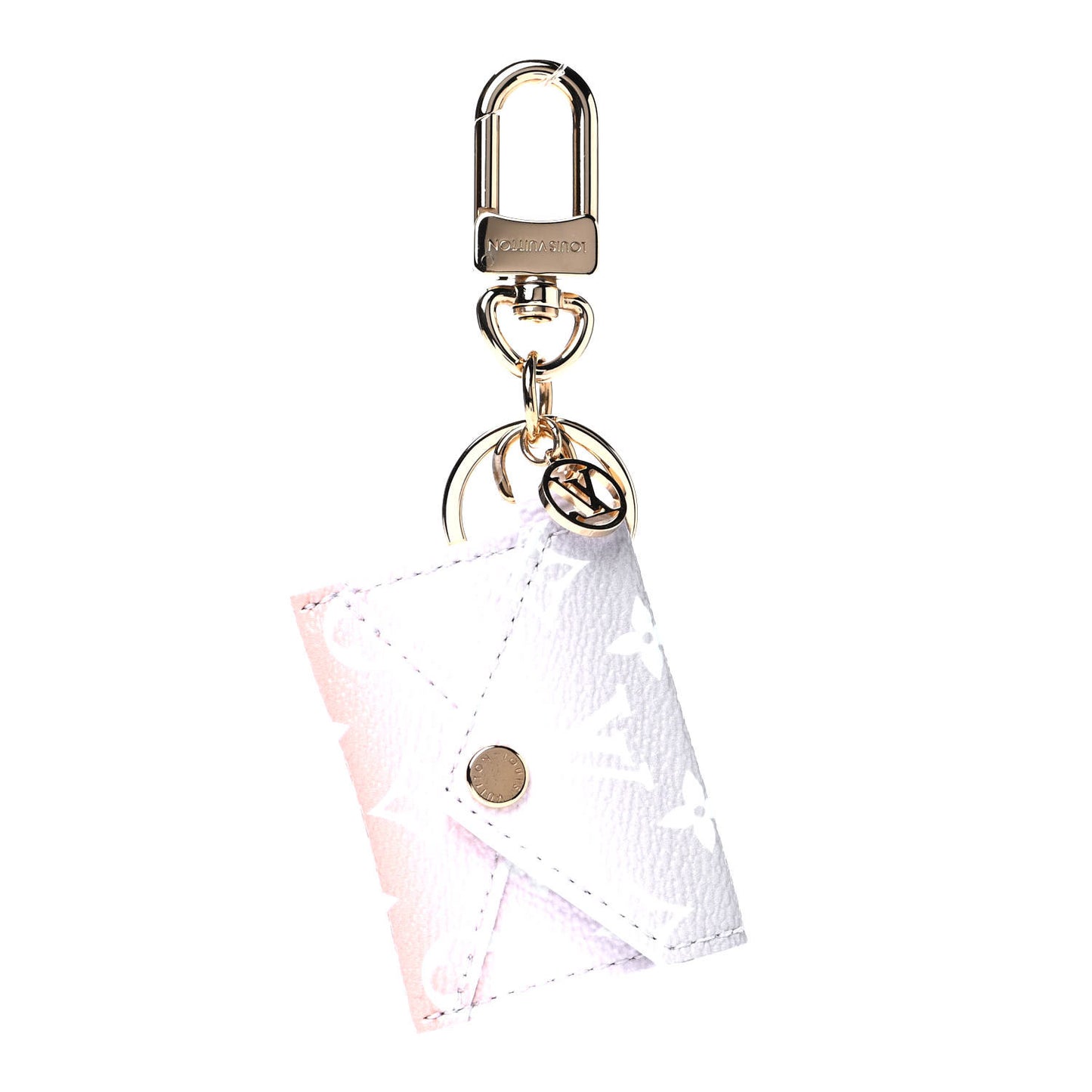 Monogram By The Pool Kirigami Pouch Key Holder Bag Charm Brume