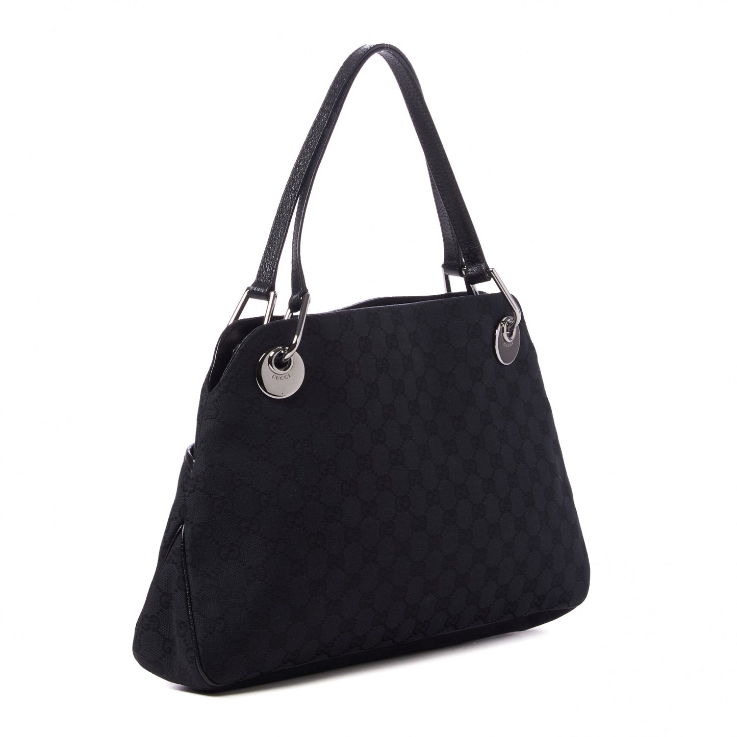 Monogram Medium Eclipse Shoulder Bag Black