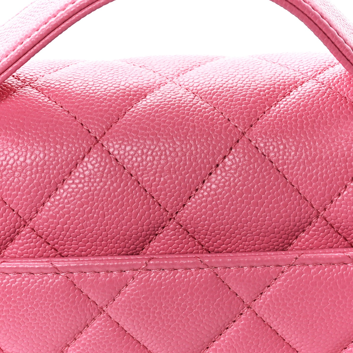 Caviar Quilted Medium Business Affinity Flap Light Pink