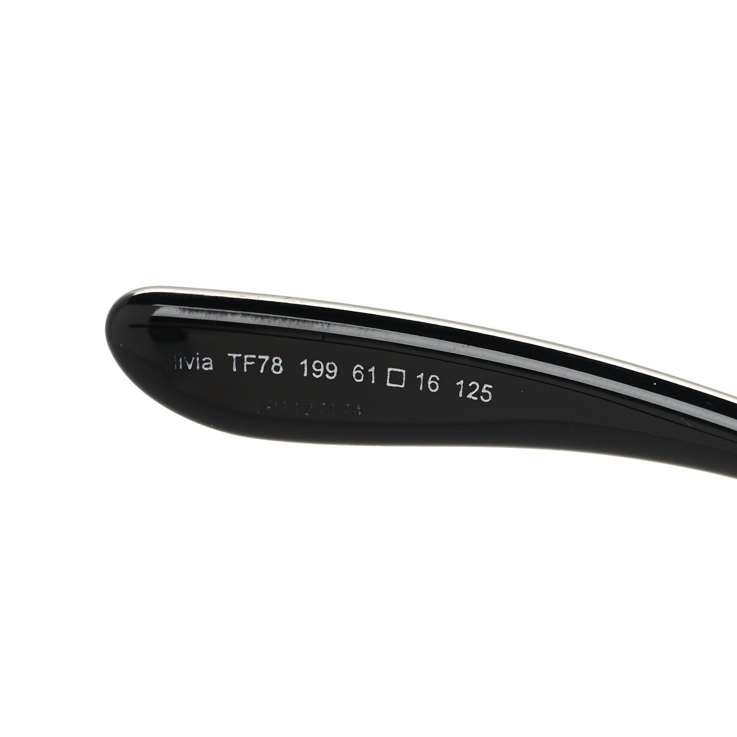 Tom Ford Olivia Acetate Sunglasses TF78 Black 6 of 6