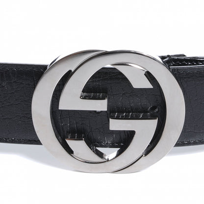 Gucci Leather Web Belt 90 36 Black 4 of 5