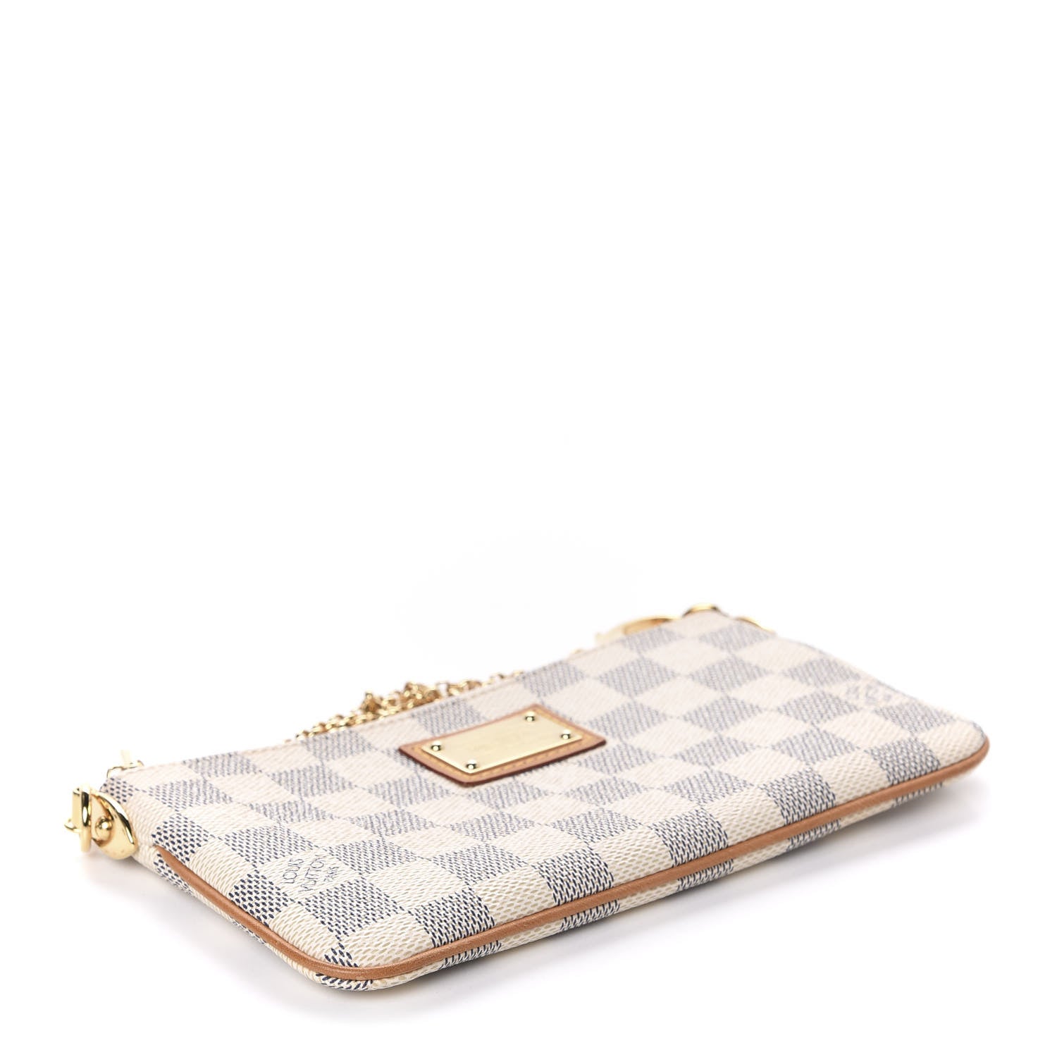 Louis Vuitton Damier Azur Pochette Milla MM 4 of 10
