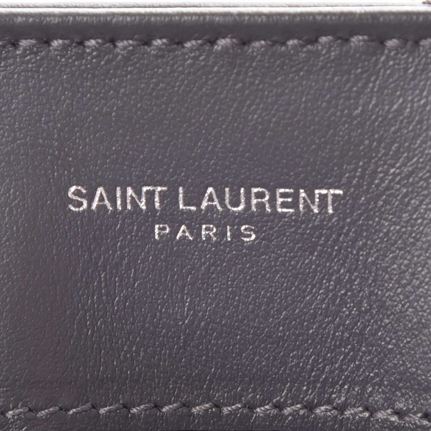 Calfskin Y Quilted Monogram Medium Loulou Chain Satchel Asphalt