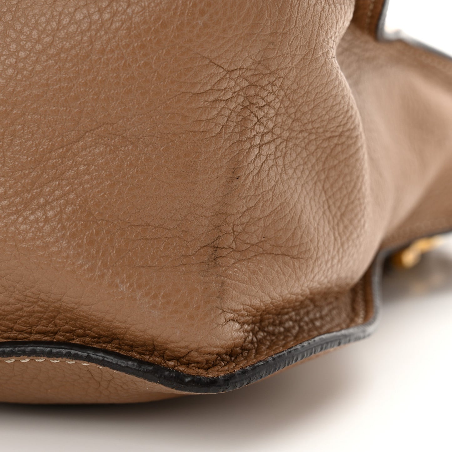 Calfskin Medium Marcie Satchel Desert Taupe