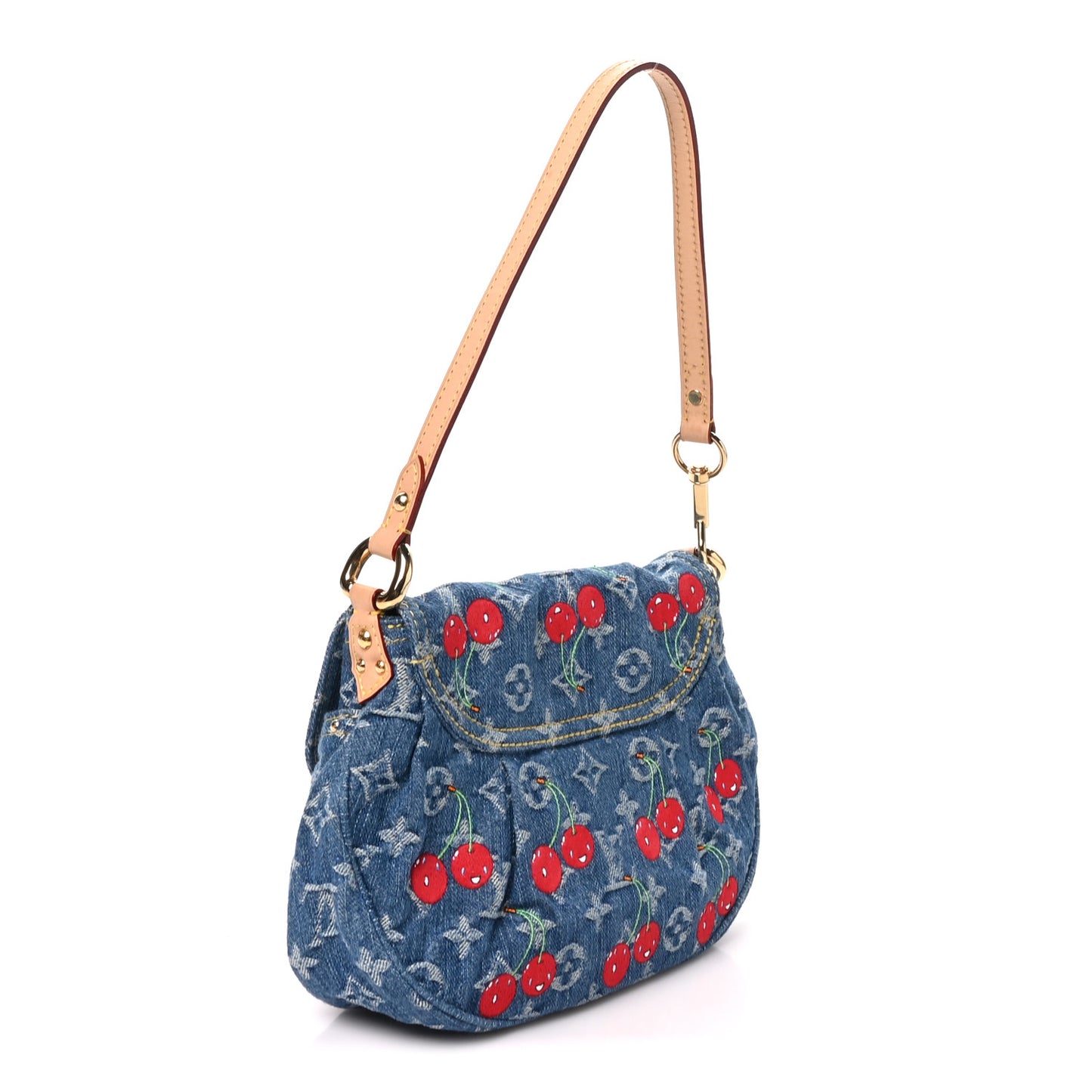 LV X TM Monogram Denim Cerises Sunset