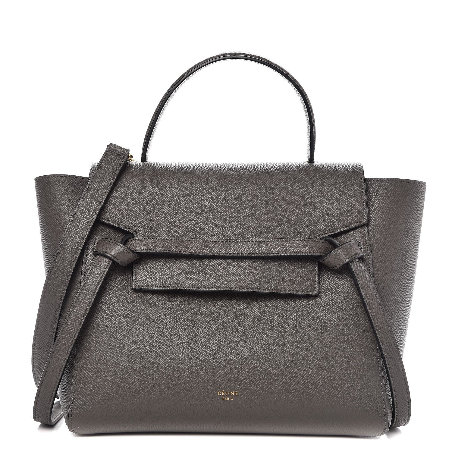 Celine Baby Grained Calfskin Micro Belt Bag Grey 1 of 10