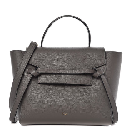 Celine Baby Grained Calfskin Micro Belt Bag Grey 1 of 10