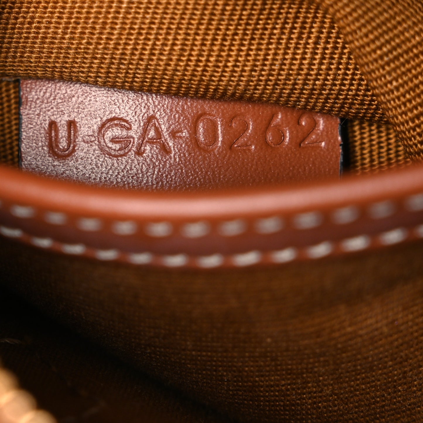 Triomphe Canvas Calfskin Small Boston Bag Tan