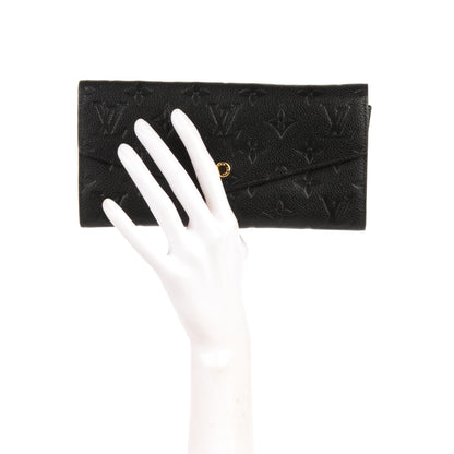 Louis Vuitton Empreinte Curieuse Wallet Black 2 of 8