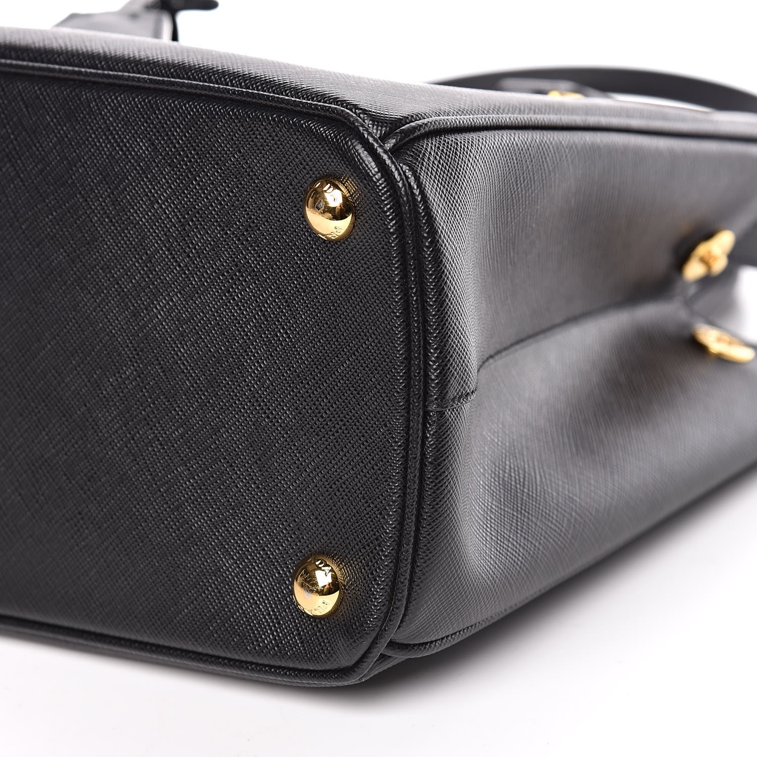 Prada Saffiano Small Galleria Double Zip Tote Black 15 of 15