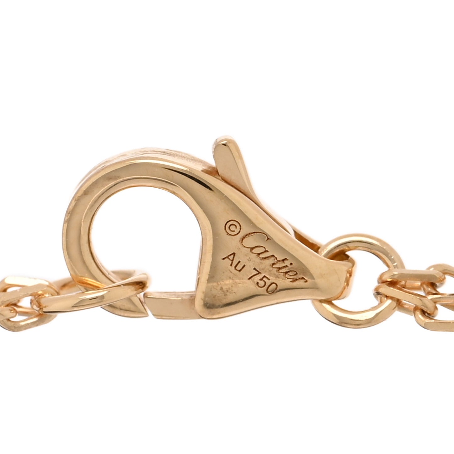 18K Yellow Gold Diamond LOVE Bracelet