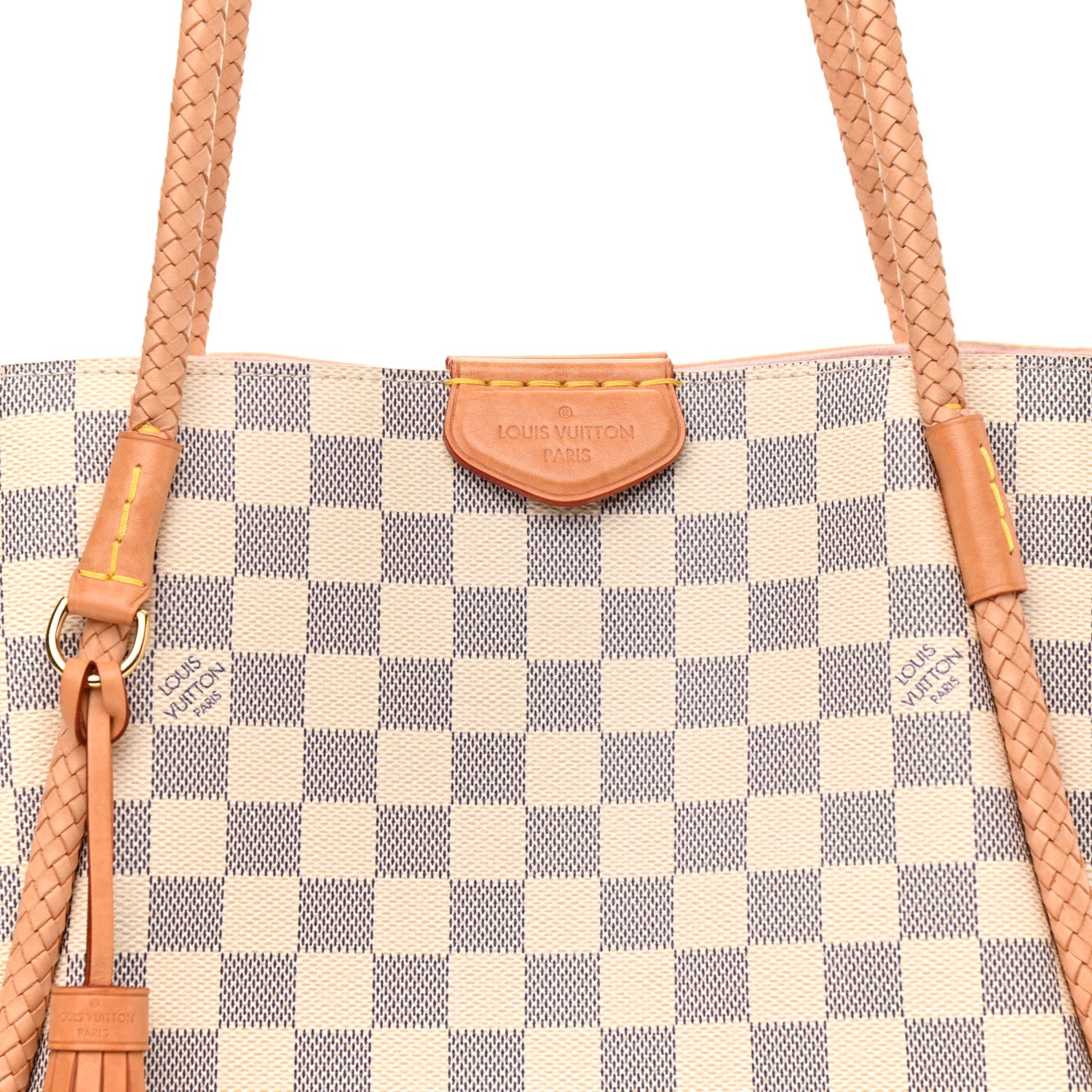 Louis Vuitton Damier Azur Propriano Rose Ballerine 8 of 10