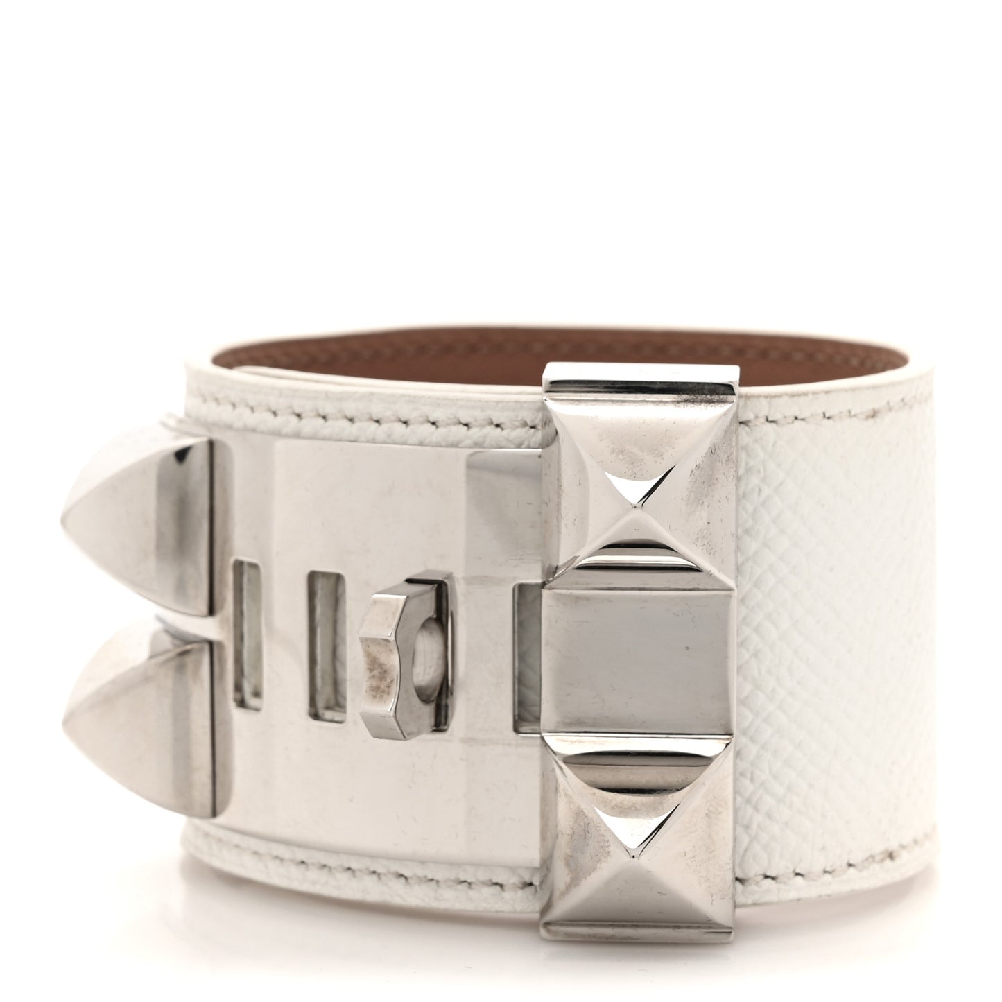 Epsom Collier De Chien CDC Bracelet S White