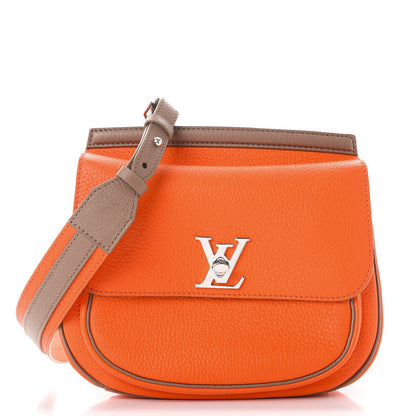 Louis Vuitton Taurillon Marceau Tangerine Taupe 1 of 7