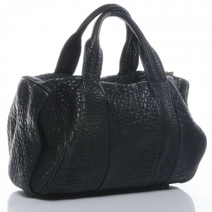 Alexander Wang Leather Rocco w Antique Brass Hardware Black 3 of 6