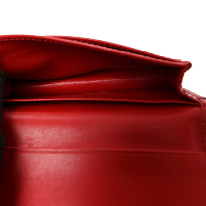 Prada Vitello Move Bi-Fold Wallet Fuoco 5 of 9