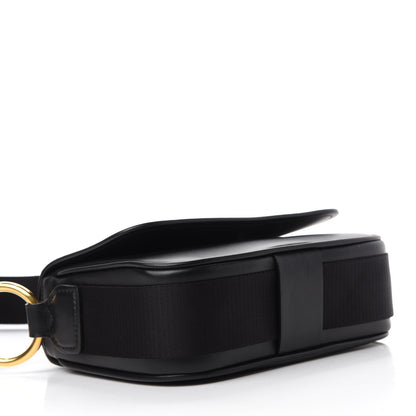 Prada Vitello Flap Shoulder Bag Black 4 of 11