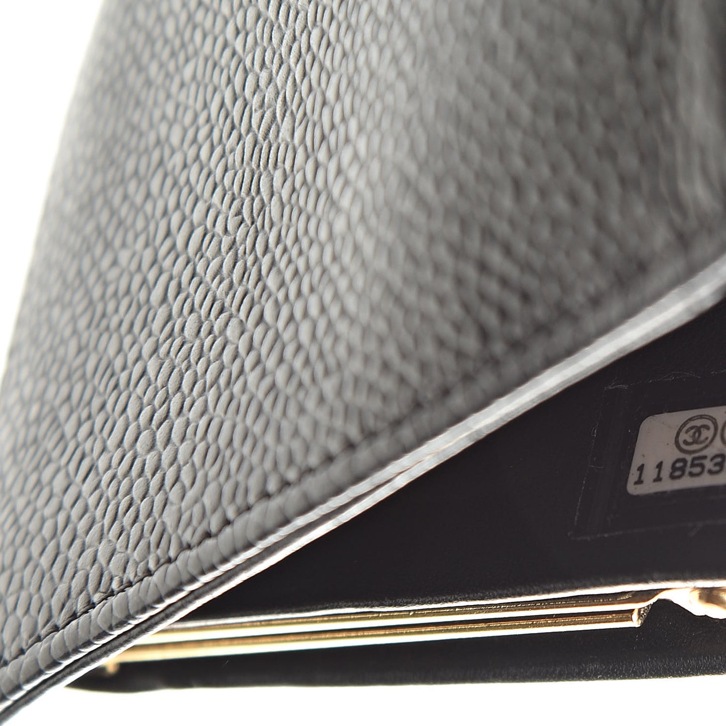 Caviar Timeless CC French Wallet Black