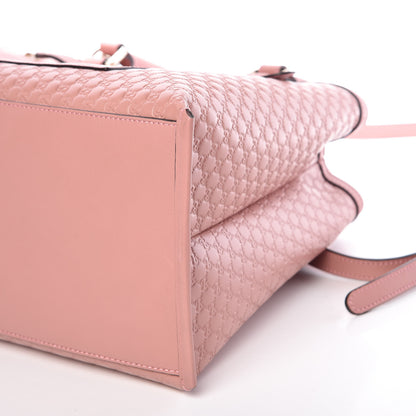 Gucci Soft Microguccissima Medium Tote Soft Pink 7 of 11