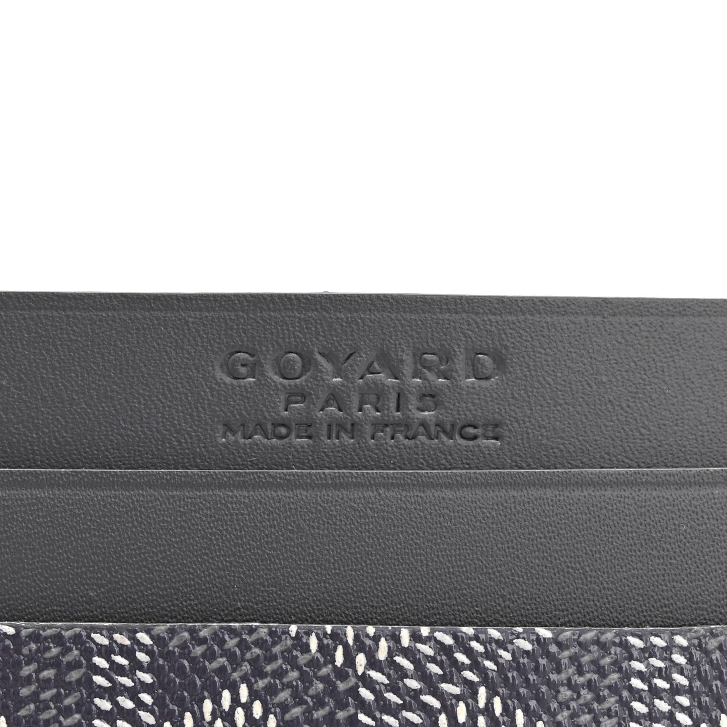 Goyardine Saint Sulpice Card Holder Grey