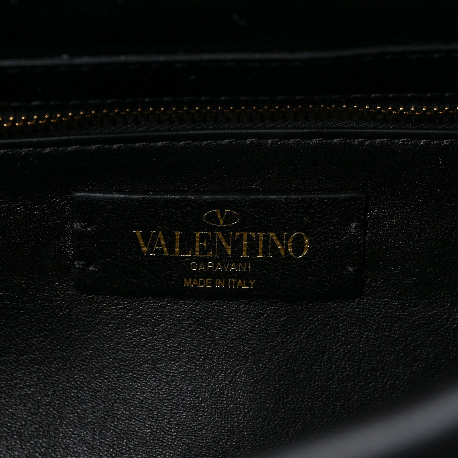 Valentino Garavani Nappa Large Roman Stud Shoulder Bag Black 5 of 6