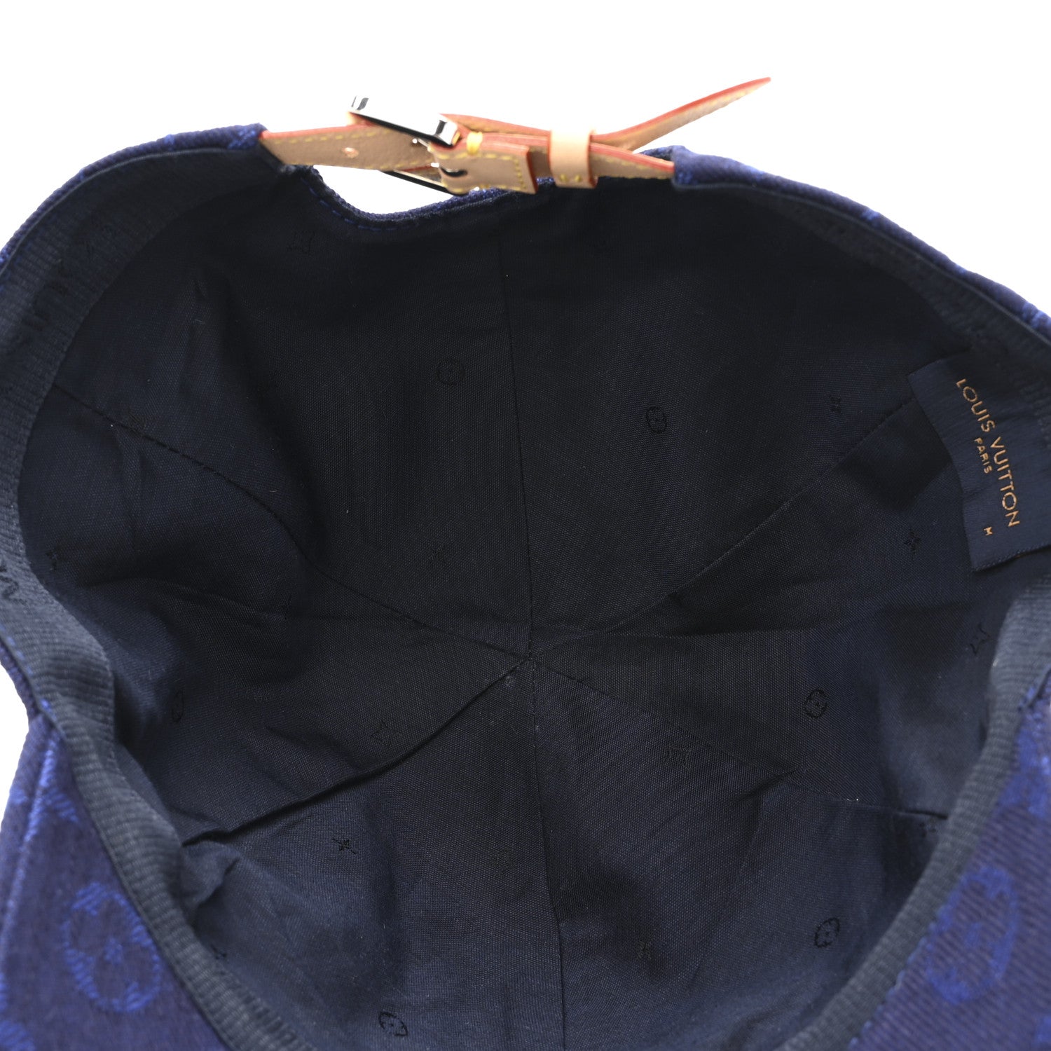 Louis Vuitton Iconic Monogram Baseball Cap Blue 7 of 9