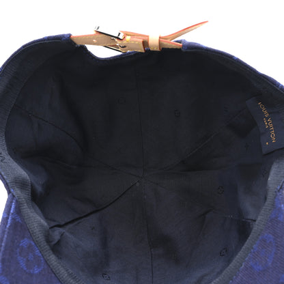 Louis Vuitton Iconic Monogram Baseball Cap Blue 7 of 9