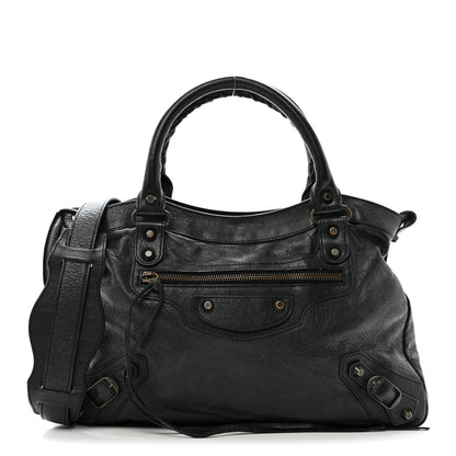 Balenciaga Agneau Classic Hardware Town Black 1 of 14