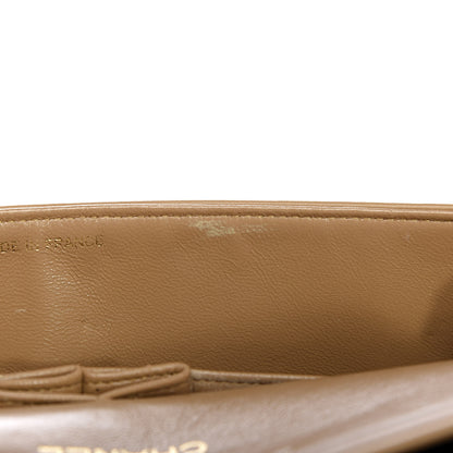 Chanel Lambskin Quilted Small Double Flap Beige 13 of 18