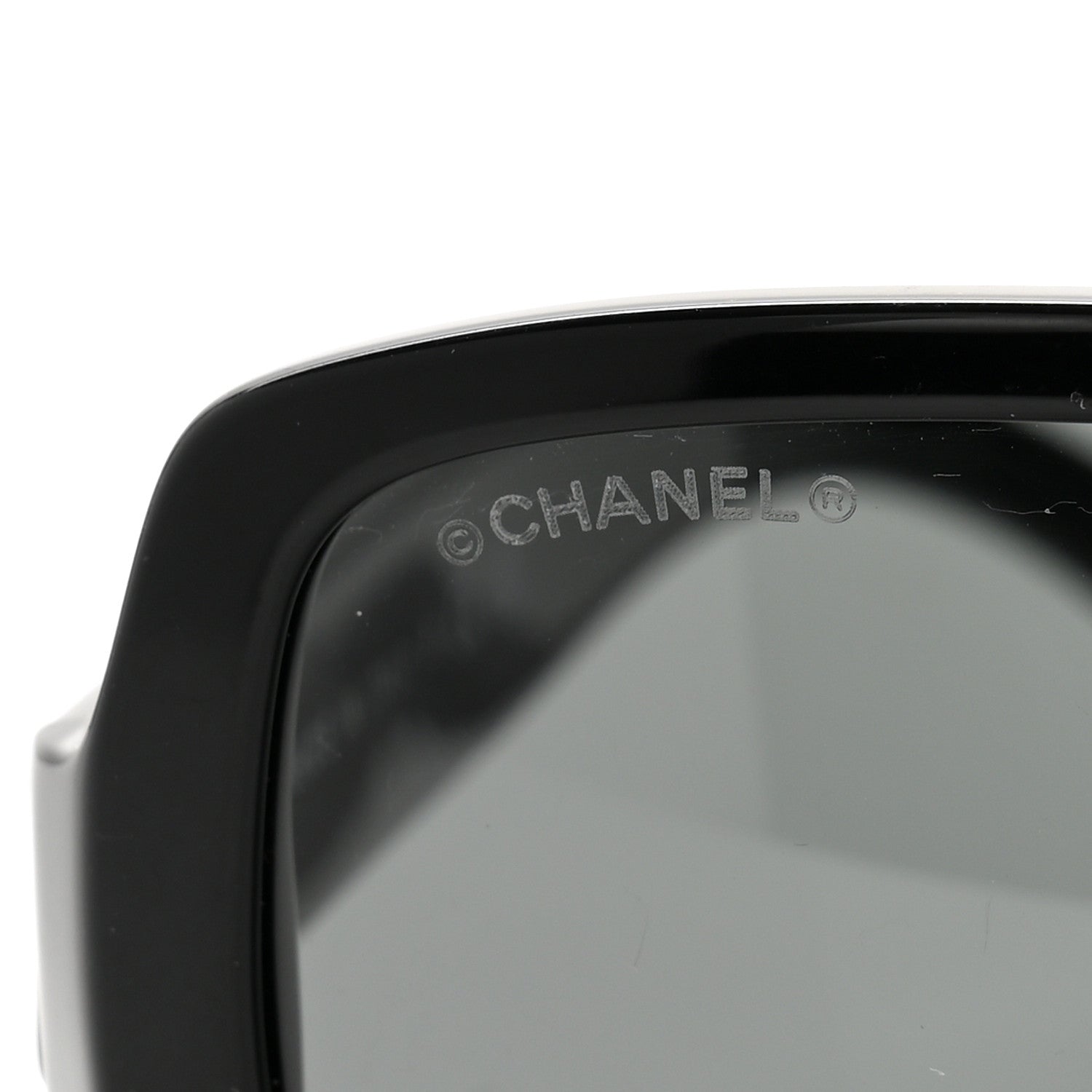 Chanel Acetate Square Sunglasses 5408-A Black 7 of 7