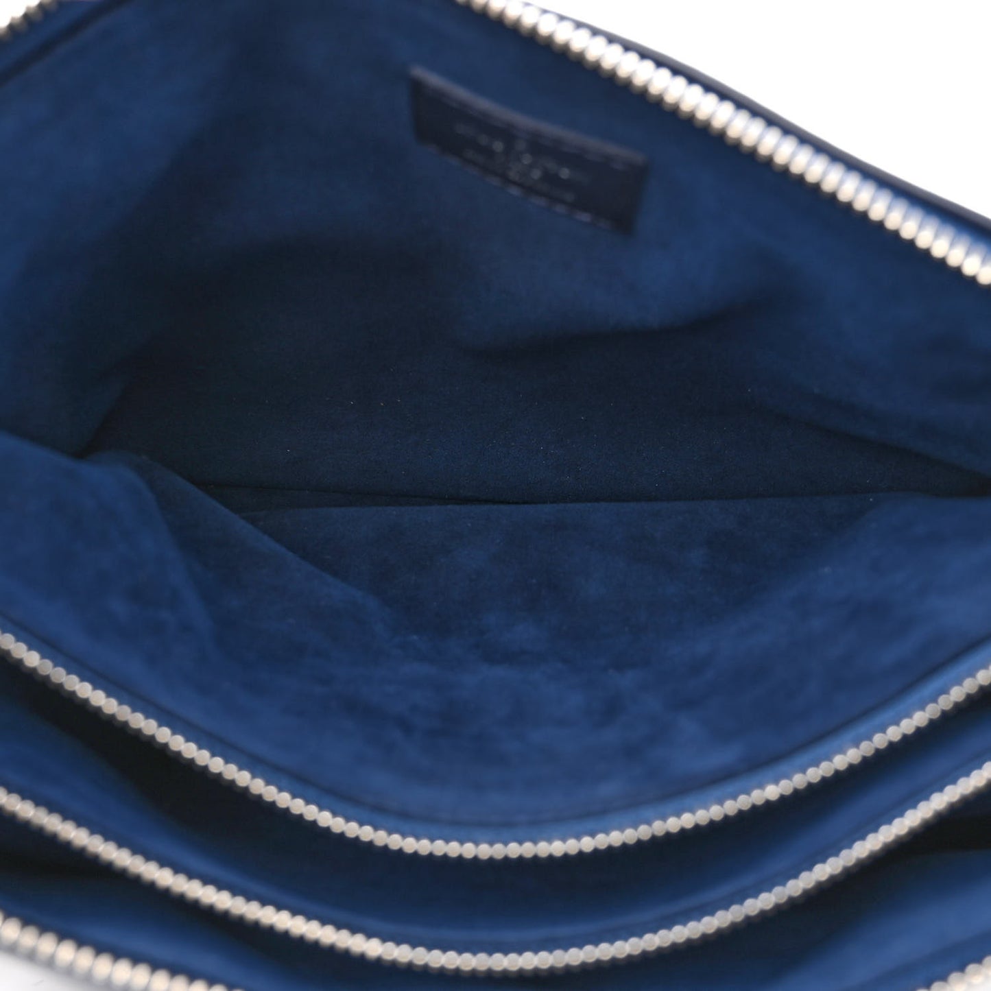 Lambskin Embossed Monogram Coussin PM Navy
