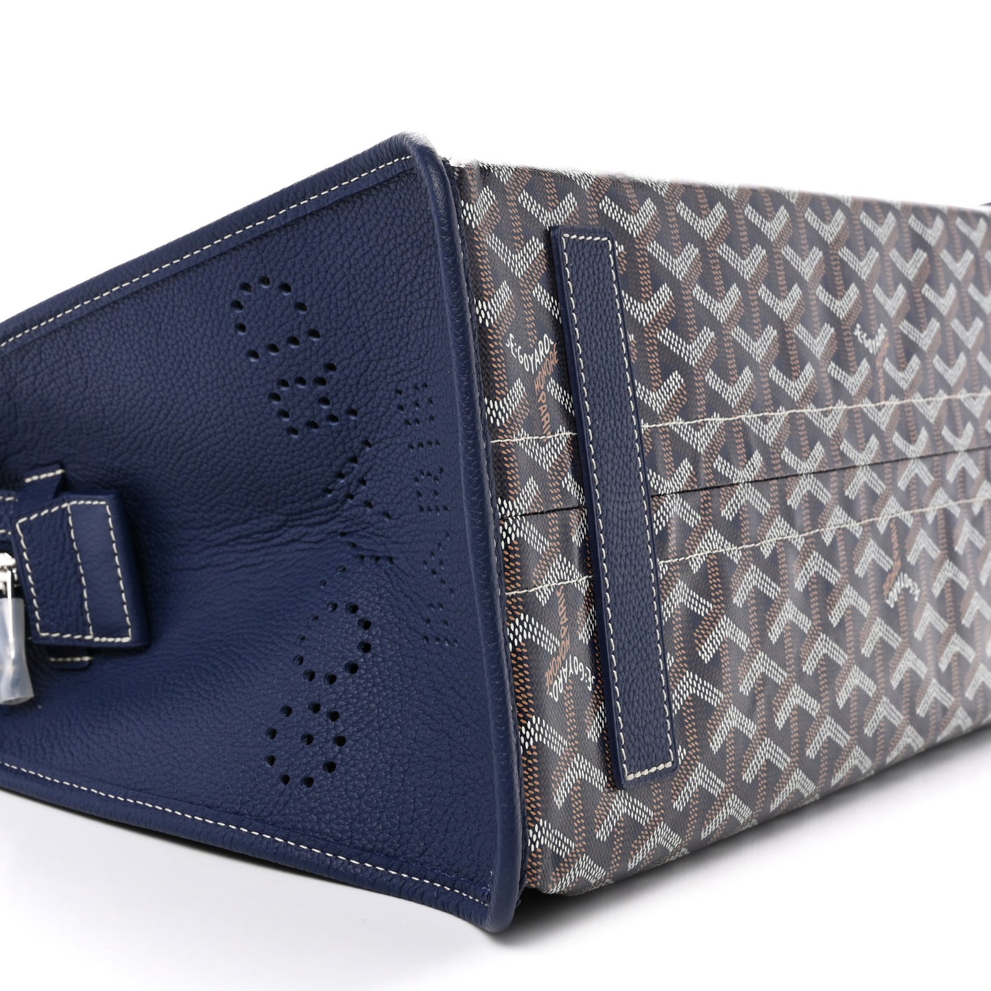 Goyardine Sac Hardy Pet Carrier PM Navy