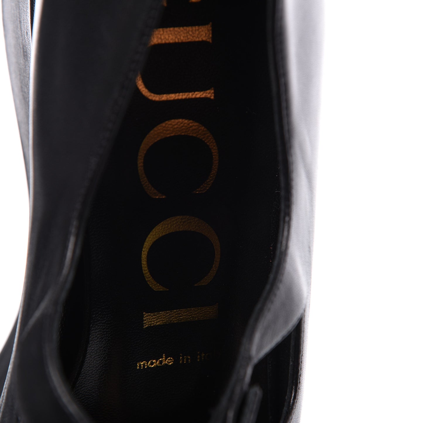 Nappa Liv Mary Jane Platform Loafers 39.5 Black