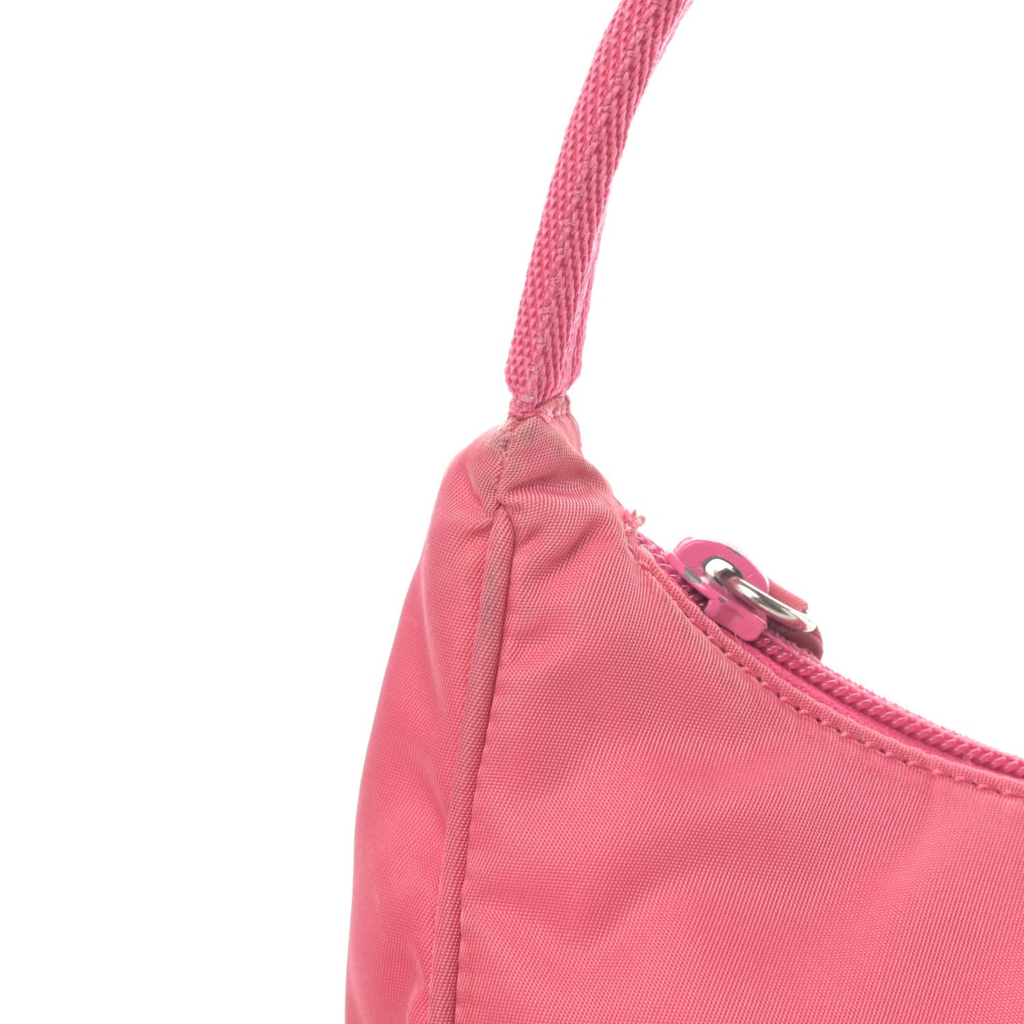 Tessuto Nylon Sport Mini Shoulder Bag Pink
