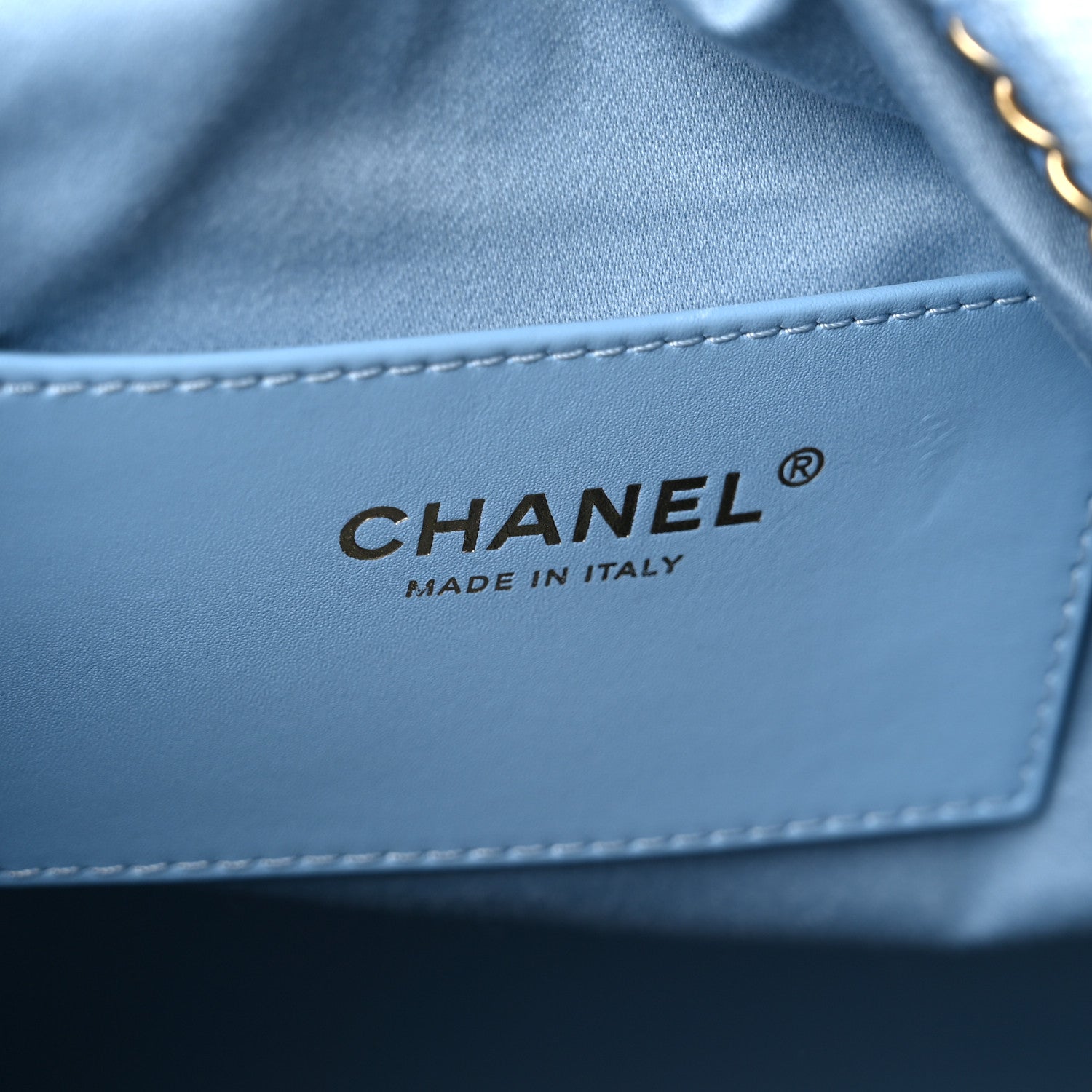 Chanel Washed Denim Quilted Medium Chanel 25 Handbag Blue 6 of 12