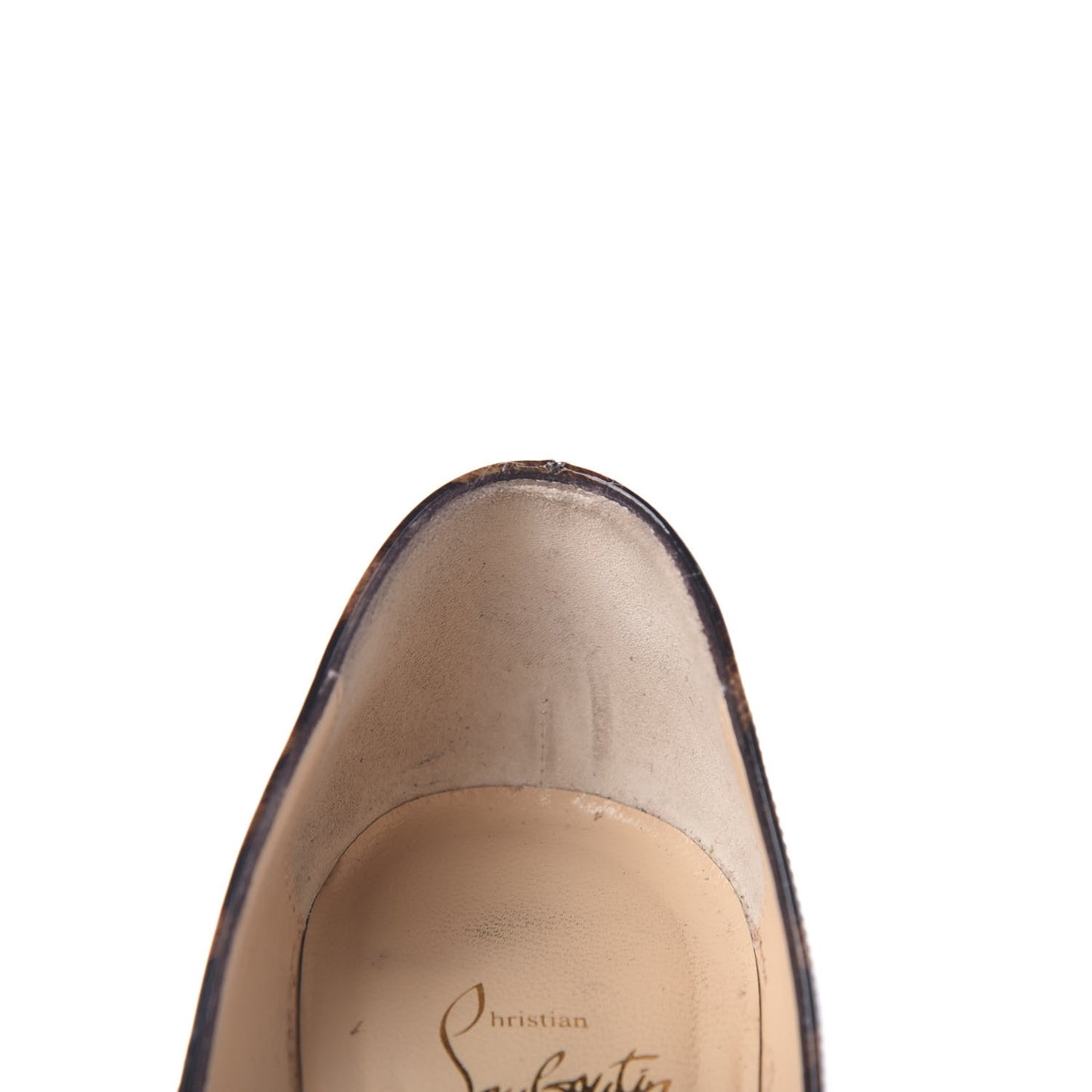 Patent Leopardino So Kate 120 Pumps 36.5 Brown