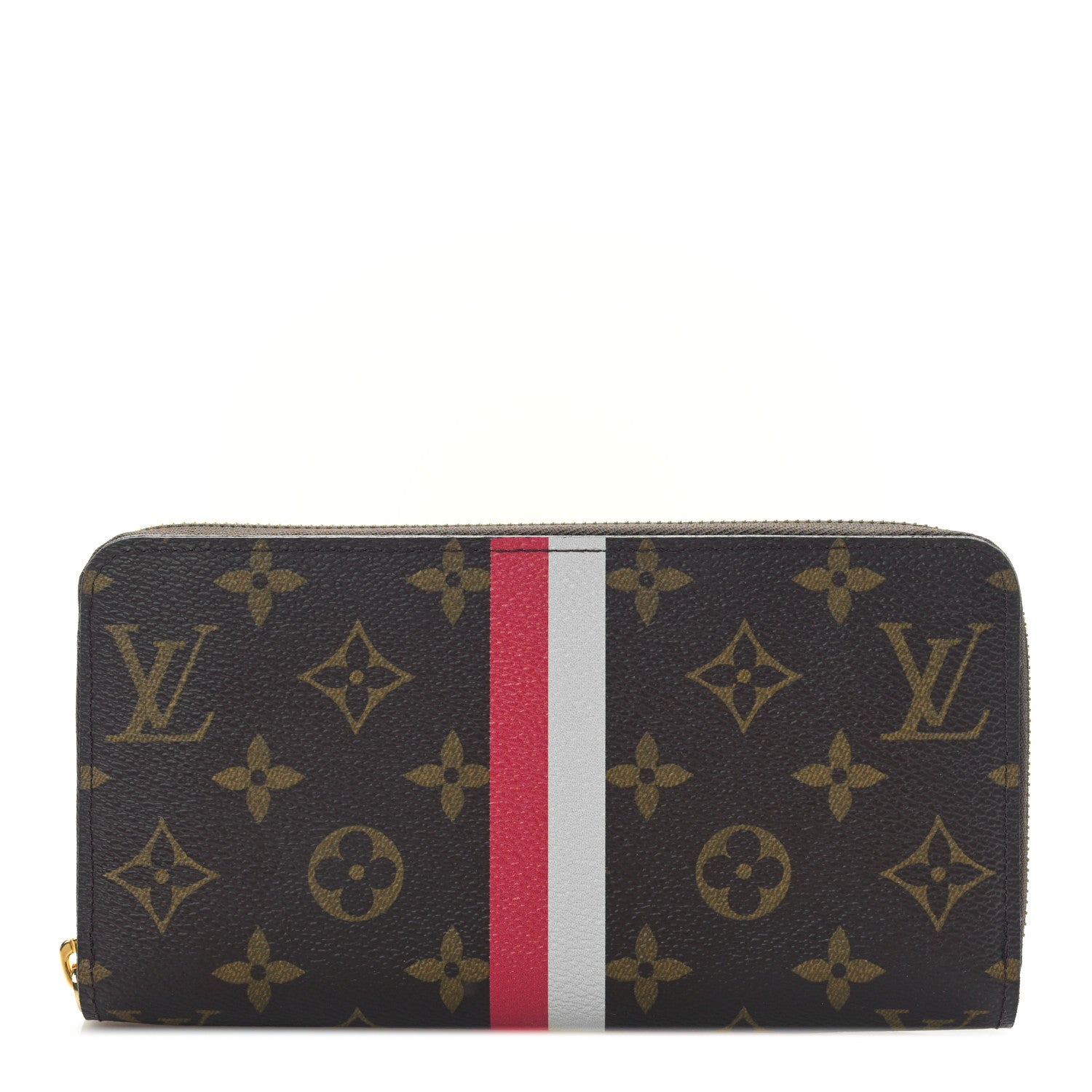 Louis Vuitton Monogram My LV Heritage Zippy Organizer Wallet Fuchsia White 1 of 8